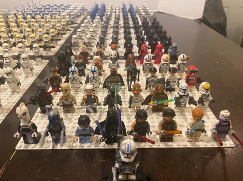 HUGE LEGO Lot of 243 BRAND NEW STAR WARS Minifigures - Image 3
