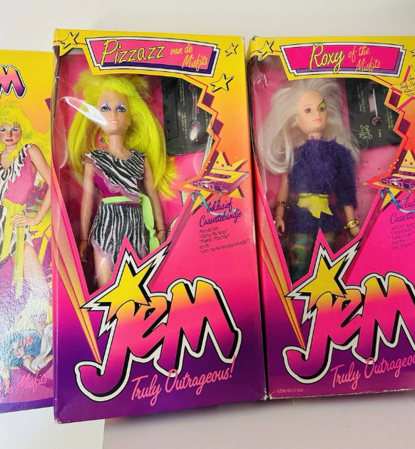 Hasbro Jem And The Holograms COMPLETE doll Collection LOT NFRB/MIB Please READ - Image 4