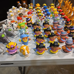 Huge Lot of...275. Fisher Price Little People Animals, Disney, Wheelies,