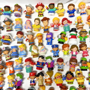 Fisher Price Little People Huge 150+ pc Lot Figures DC Disney Princesses Mickey