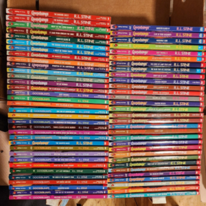 65 Goosebumps Complete Original 1-62 Set + 3 extra & 17 inserts EXCELLENT set