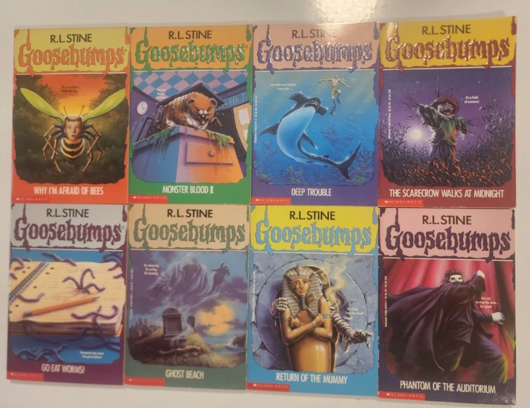 65 Goosebumps Complete Original 1-62 Set + 3 extra & 17 inserts EXCELLENT set - Image 5