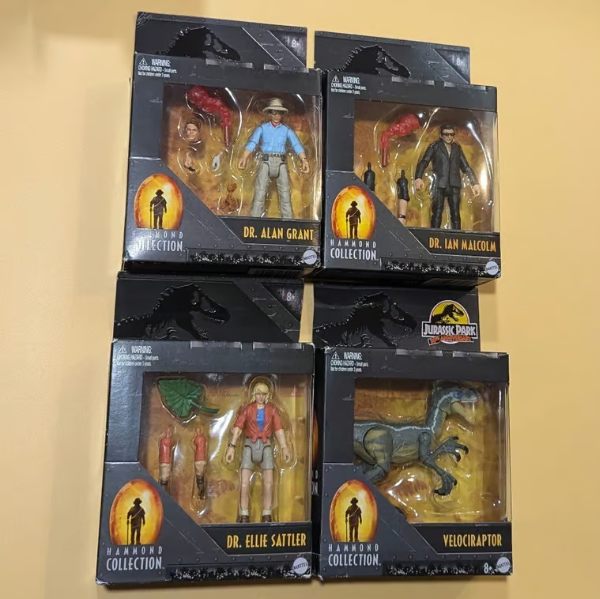 Jurassic World Park Hammond Collection - complete set of small figures lot - Image 10
