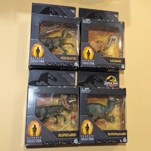 Jurassic World Park Hammond Collection - complete set of small figures lot - Image 9