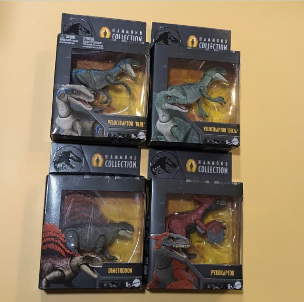 Jurassic World Park Hammond Collection - complete set of small figures lot - Image 8