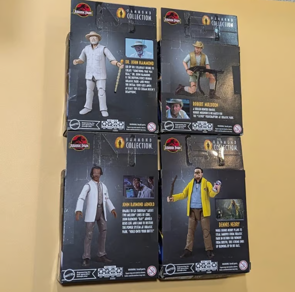 Jurassic World Park Hammond Collection - complete set of small figures lot - Image 7